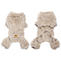 Cozy Fleece Pet Jumpsuit – Warm Winter Clothes for Small Dogs & Cats | Sizes XS–XL