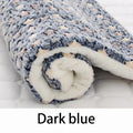 Flannel Pet Sleeping Mat – Soft Washable Dog & Cat Bed Cushion | Sizes XS–XXL
