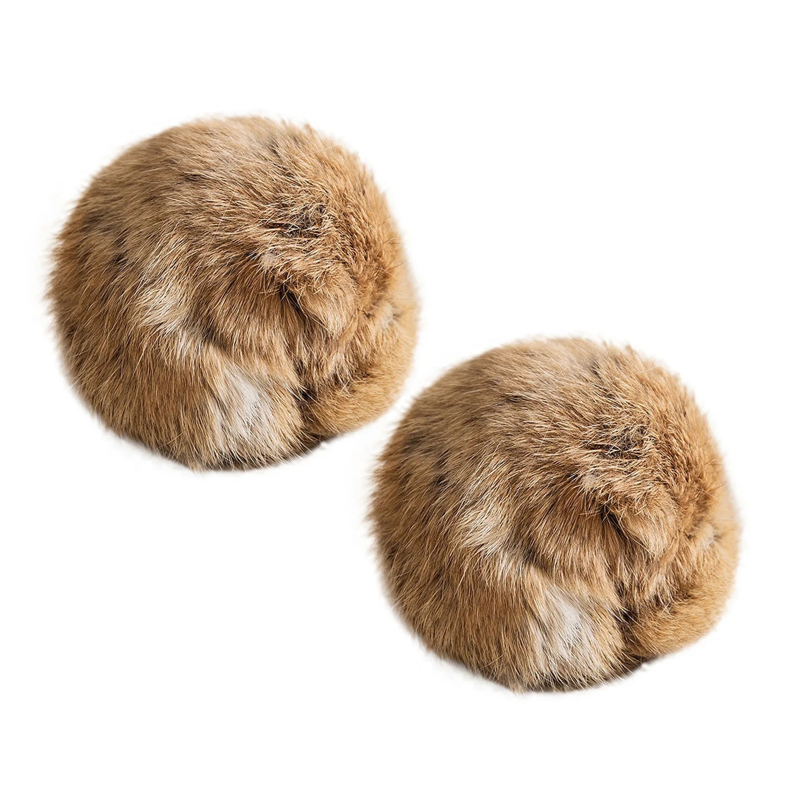 Catnip Rabbit Fur Ball Cat Toy – Interactive Plush Chaser | Set of 1, 2, 3 or 6