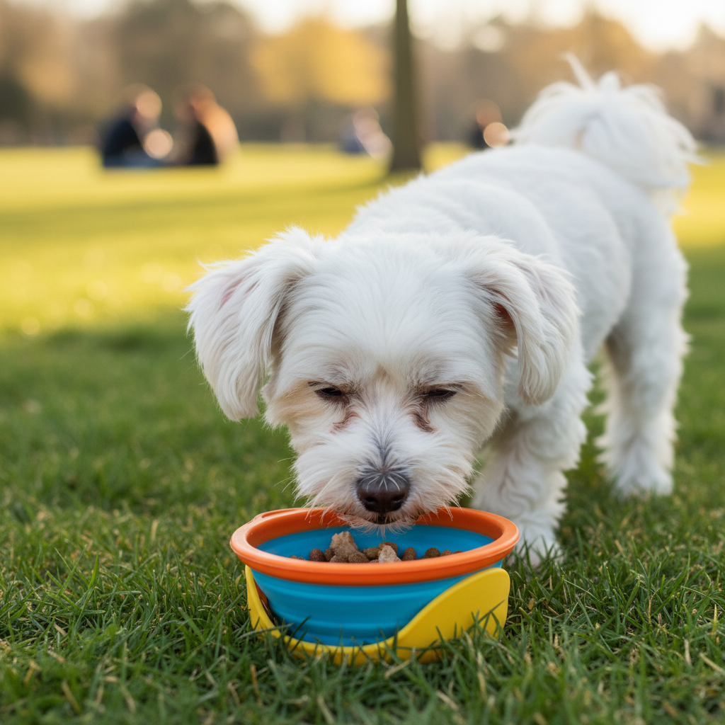 Pawra™ TrailBowl – Portable Foldable Pet Bowl